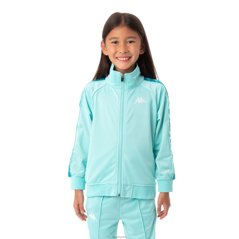 Kappa niños chaqueta deportiva 222 banda dullo para niños pavo real 2FJJXV447