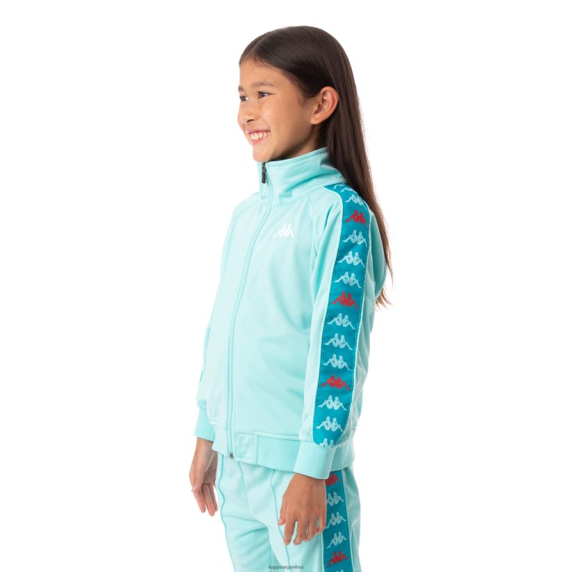 Kappa niños chaqueta deportiva 222 banda dullo para niños pavo real 2FJJXV447