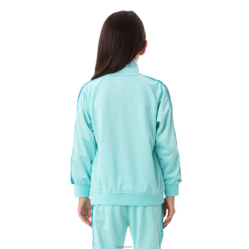 Kappa niños chaqueta deportiva 222 banda dullo para niños pavo real 2FJJXV447