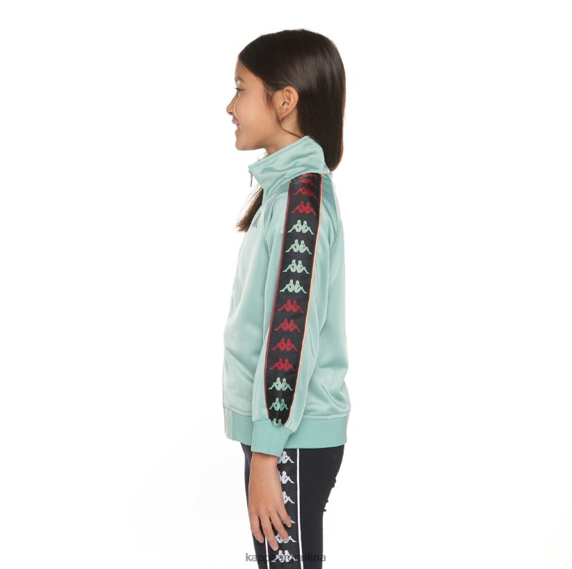 Kappa niños chaqueta deportiva 222 banda mercury para niños naranja salvia 2FJJXV401