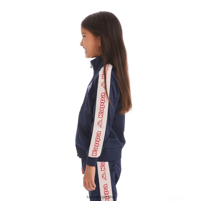 Kappa niños chaqueta deportiva artem 2 con cinta del logo para niños oscuro 2FJJXV434