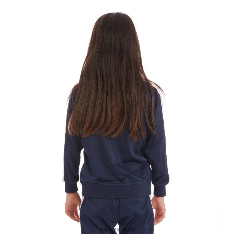 Kappa niños chaqueta deportiva artem 2 con cinta del logo para niños oscuro 2FJJXV434