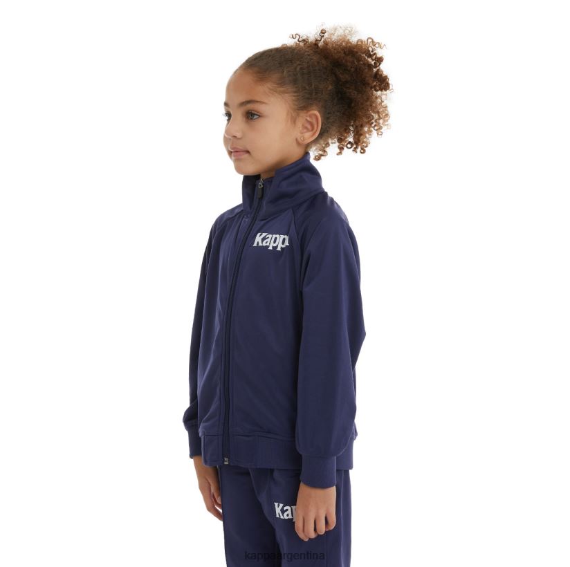 Kappa niños chaquetas deportivas angost auténticas para niños Armada 2FJJXV419
