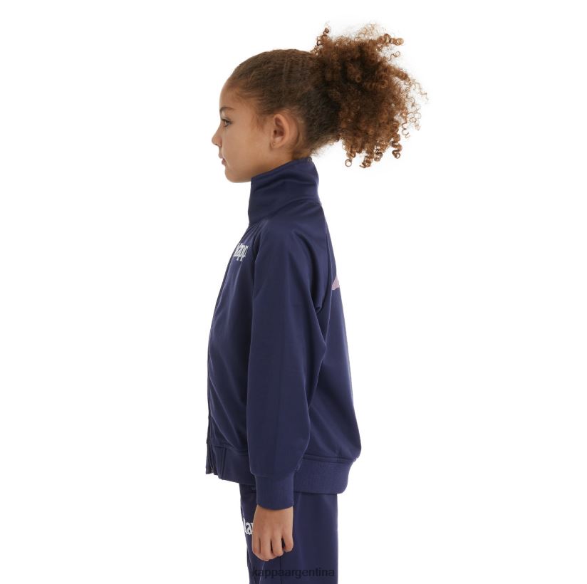 Kappa niños chaquetas deportivas angost auténticas para niños Armada 2FJJXV419