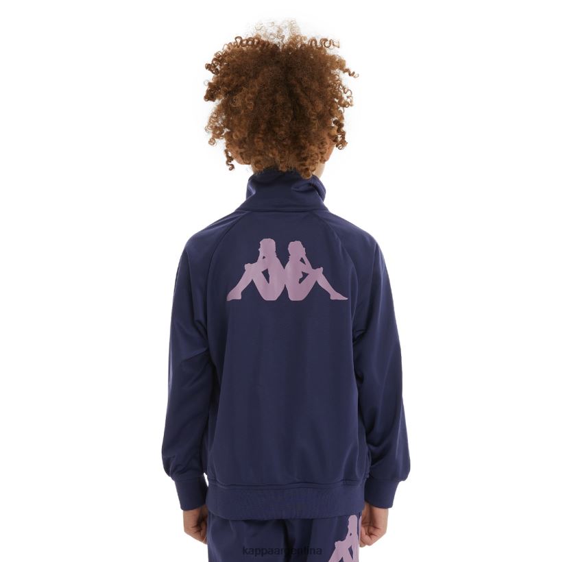 Kappa niños chaquetas deportivas angost auténticas para niños Armada 2FJJXV419