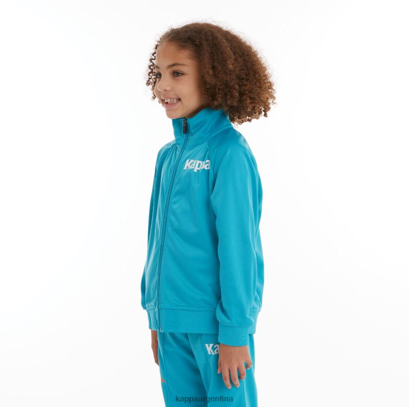 Kappa niños chaquetas deportivas angost auténticas para niños aguamarina oscura 2FJJXV418