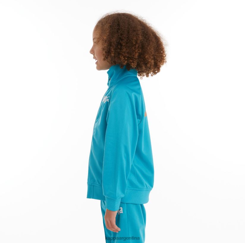 Kappa niños chaquetas deportivas angost auténticas para niños aguamarina oscura 2FJJXV418
