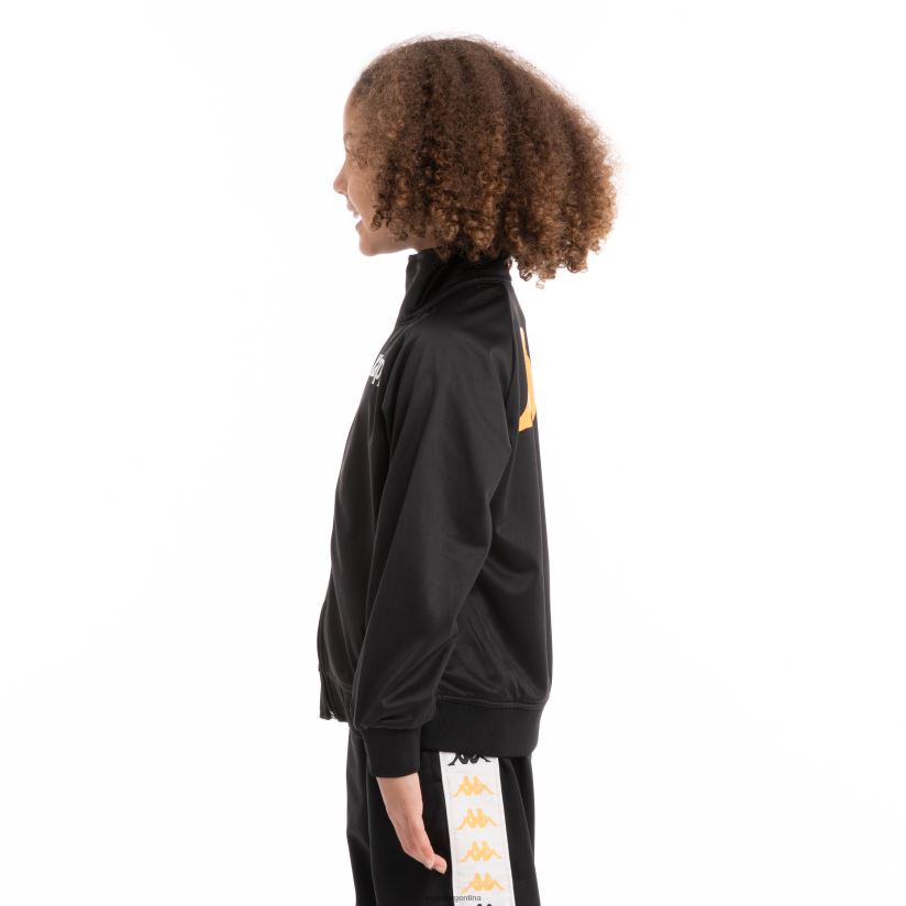 Kappa niños chaquetas deportivas angost auténticas para niños humo negro 2FJJXV420