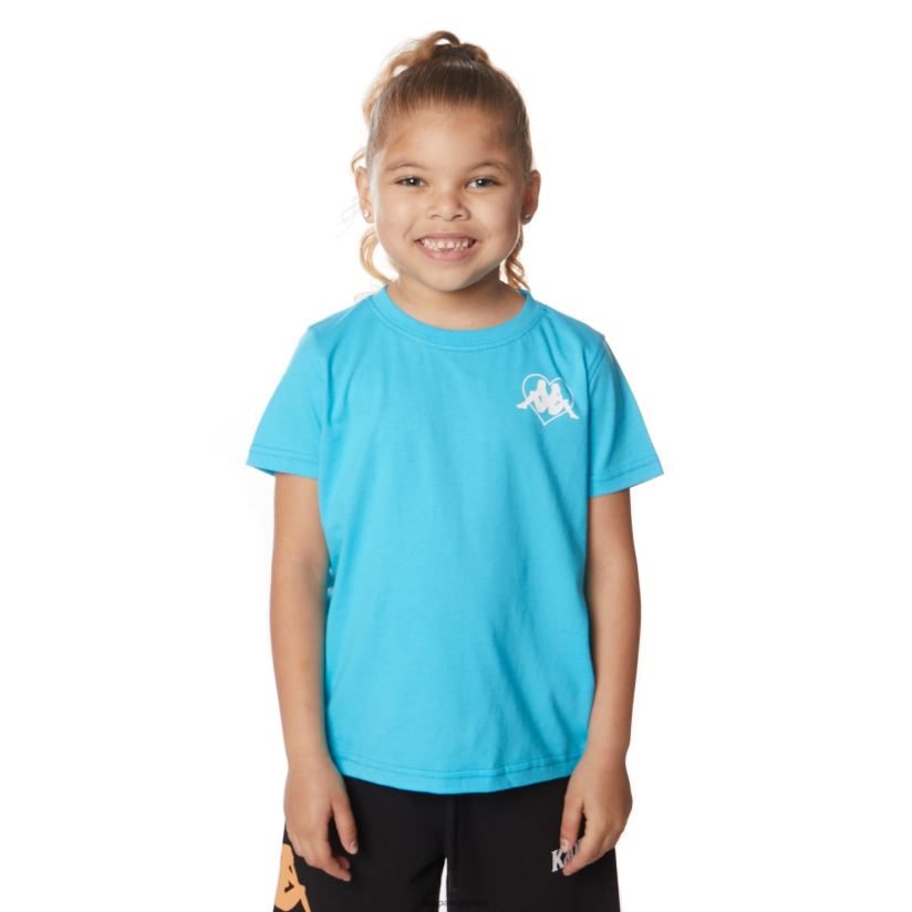 Kappa niños camiseta bytom auténtica para niños turquesa 2FJJXV647