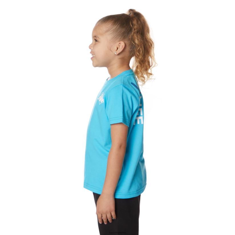 Kappa niños camiseta bytom auténtica para niños turquesa 2FJJXV647