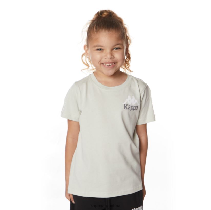 Kappa niños camiseta niños authentic ables gris 2FJJXV641