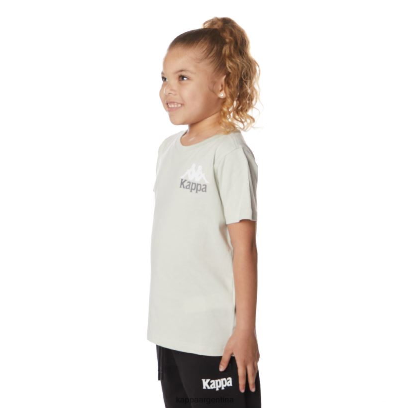 Kappa niños camiseta niños authentic ables gris 2FJJXV641