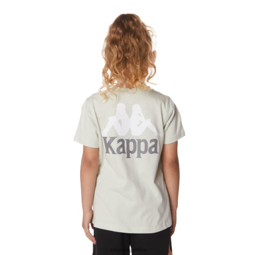 Kappa niños camiseta niños authentic ables gris 2FJJXV641