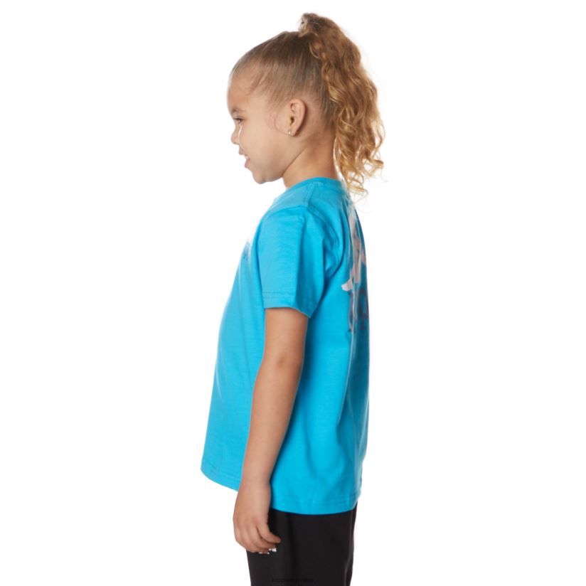 Kappa niños camiseta niños authentic ables turquesa 2FJJXV645