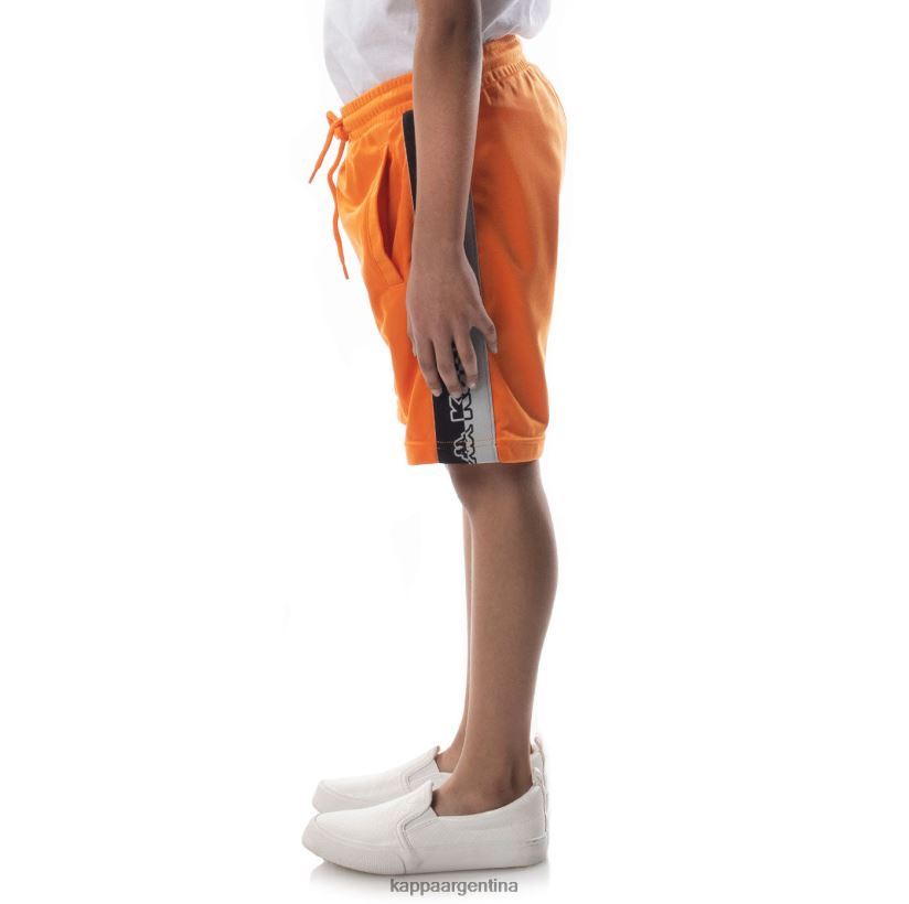 Kappa niños shorts daedi con cinta del logo naranja 2FJJXV626