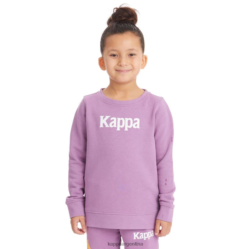 Kappa niños sudadera emmen auténtica para niños lavanda violeta 2FJJXV635