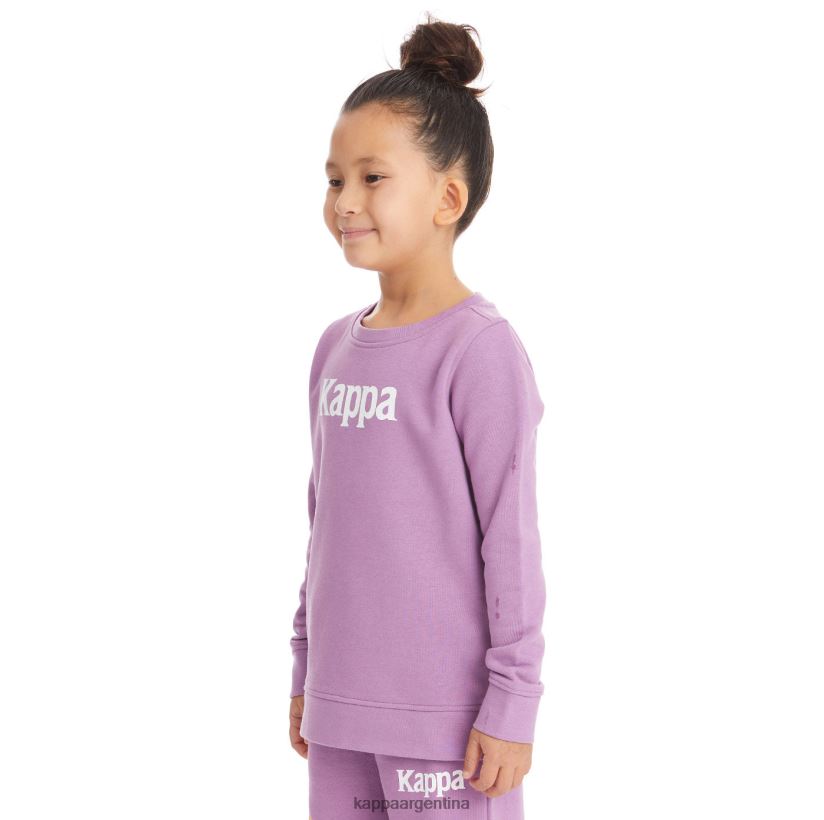 Kappa niños sudadera emmen auténtica para niños lavanda violeta 2FJJXV635