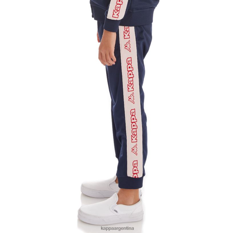 Kappa niños pantalones de chándal alic 2 con cinta del logo para niños Armada 2FJJXV485