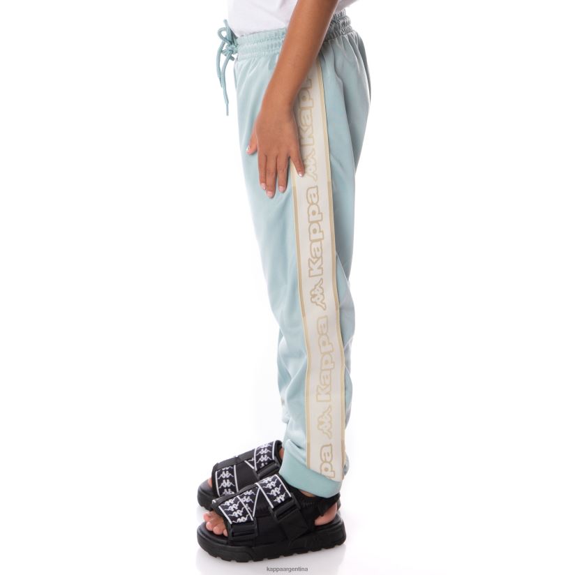 Kappa niños pantalones de chándal alic 2 con cinta del logo para niños azul claro 2FJJXV456