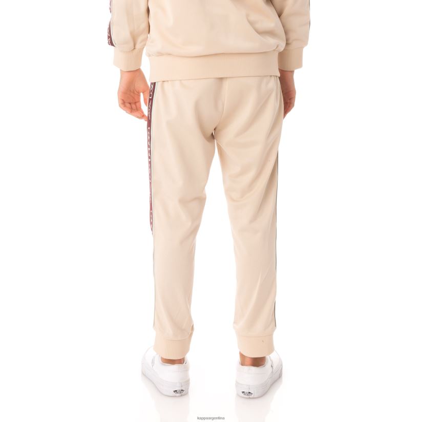 Kappa niños pantalones de chándal alic 2 con cinta del logo para niños beige 2FJJXV493