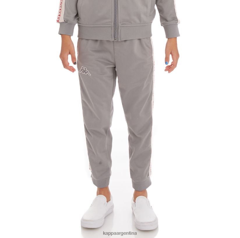 Kappa niños pantalones de chándal alic 2 con cinta del logo para niños gris 2FJJXV484