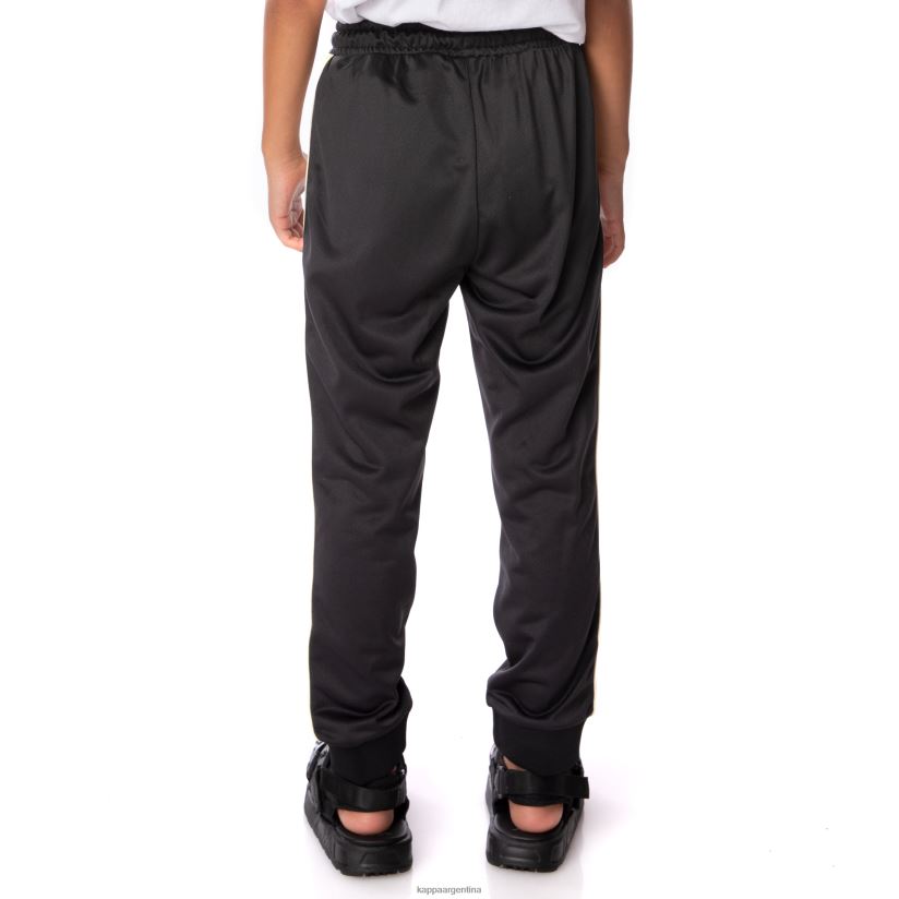 Kappa niños pantalones de chándal alic 2 con cinta del logo para niños humo negro 2FJJXV457
