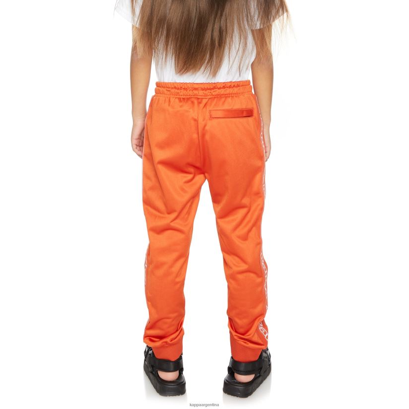 Kappa niños pantalones de chándal alic 2 con cinta del logo para niños naranja quemada 2FJJXV453
