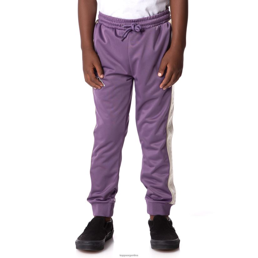 Kappa niños pantalones de chándal alic 2 con cinta del logo para niños púrpura 2FJJXV455
