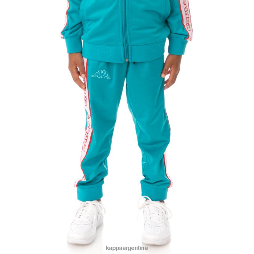 Kappa niños pantalones de chándal alic 2 con cinta del logo para niños pavo real 2FJJXV492