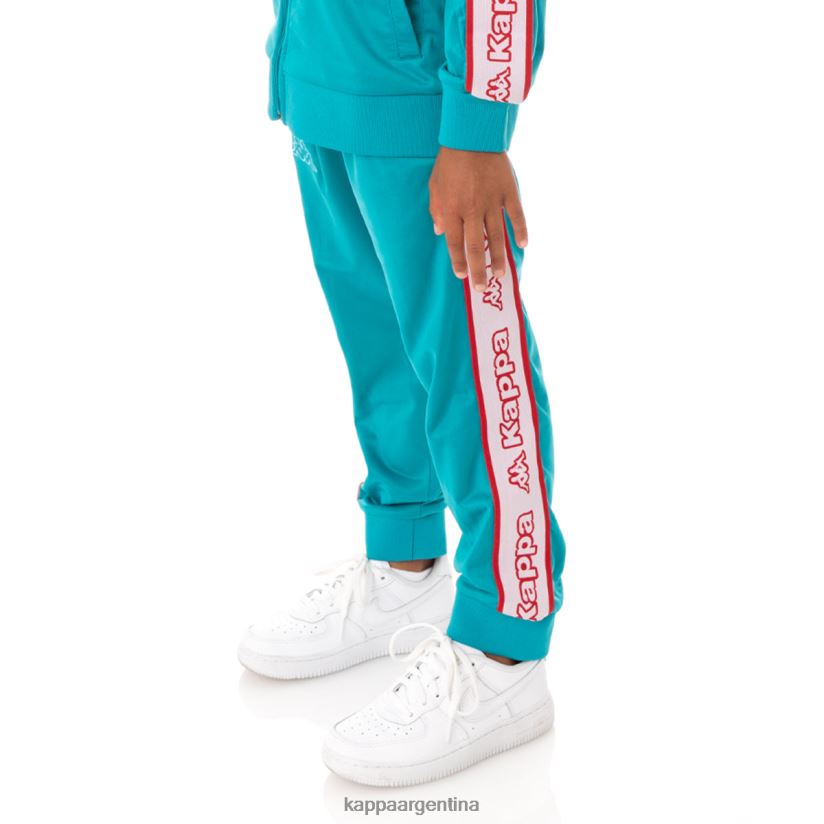 Kappa niños pantalones de chándal alic 2 con cinta del logo para niños pavo real 2FJJXV492