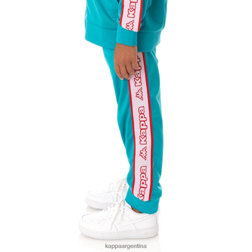 Kappa niños pantalones de chándal alic 2 con cinta del logo para niños pavo real 2FJJXV492