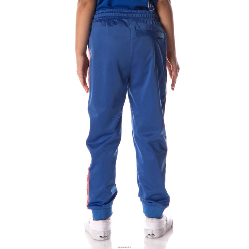 Kappa niños pantalones de chándal con cinta del logo azul 2FJJXV468