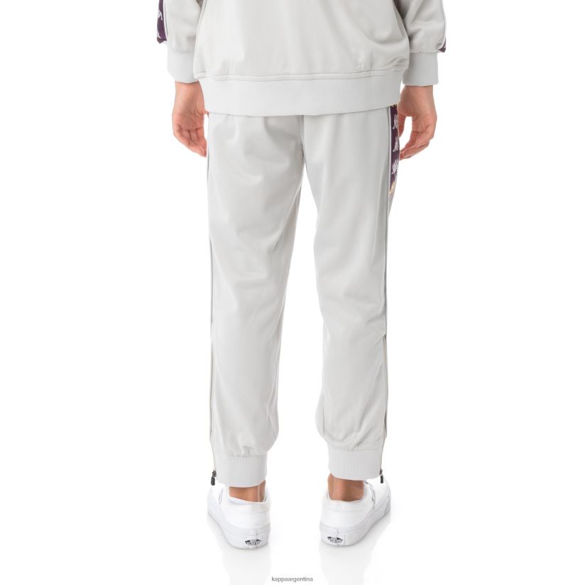 Kappa niños pantalones deportivos 222 banda deky para niños gris plata 2FJJXV498