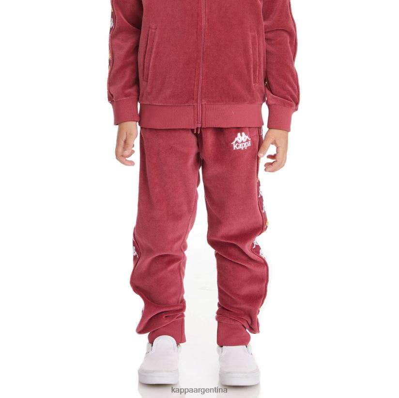 Kappa niños pantalones deportivos 222 banda lorence para niños borgoña 2FJJXV490
