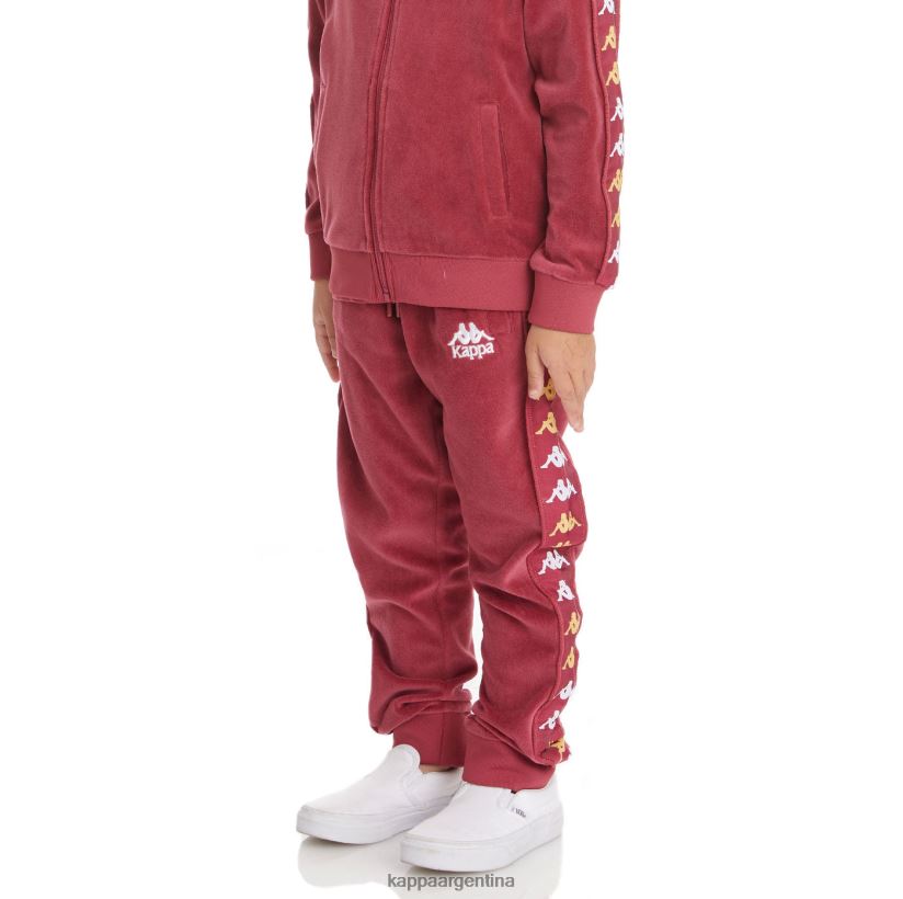 Kappa niños pantalones deportivos 222 banda lorence para niños borgoña 2FJJXV490
