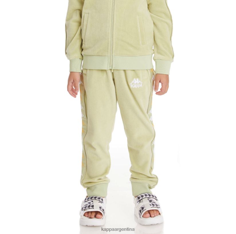 Kappa niños pantalones deportivos 222 banda lorence para niños salvia verde 2FJJXV479