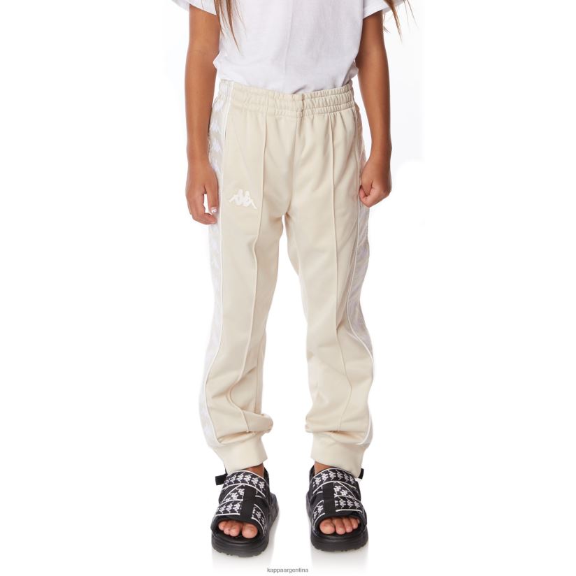Kappa niños pantalones deportivos 222 banda rastoriazz para niños blanco beige 2FJJXV459