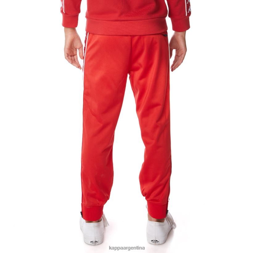 Kappa niños pantalones deportivos 222 banda rastoriazz para niños rojo blanco 2FJJXV460