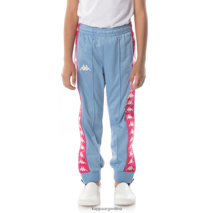 Kappa niños pantalones deportivos 222 banda rastoriazz para niños rosa azul claro 2FJJXV465