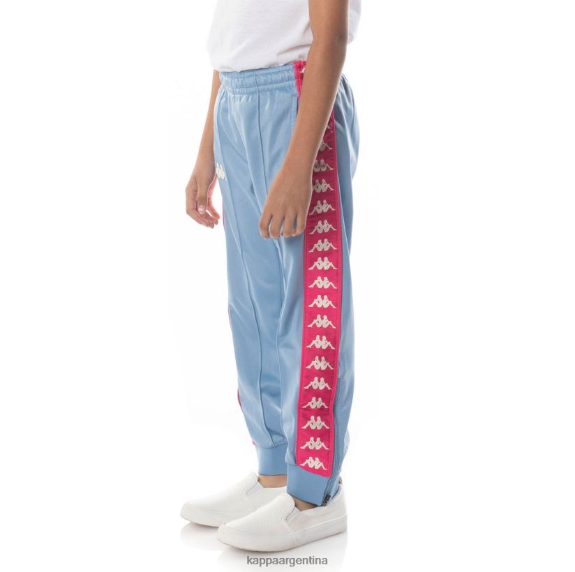 Kappa niños pantalones deportivos 222 banda rastoriazz para niños rosa azul claro 2FJJXV465