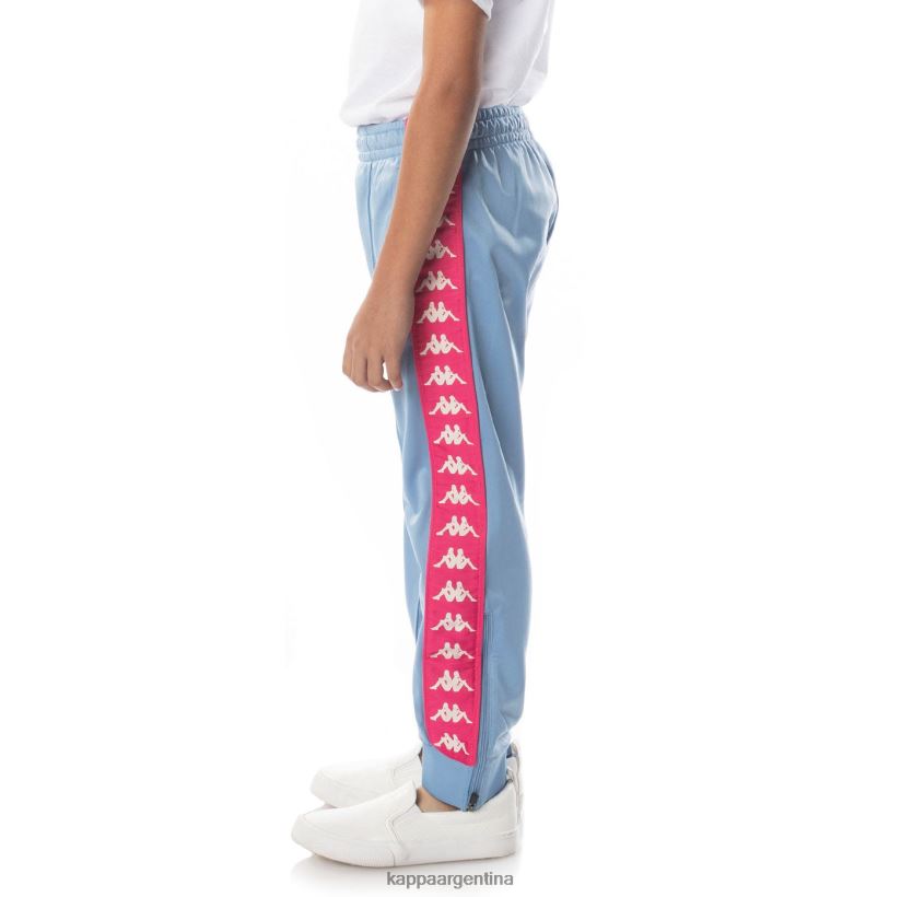 Kappa niños pantalones deportivos 222 banda rastoriazz para niños rosa azul claro 2FJJXV465