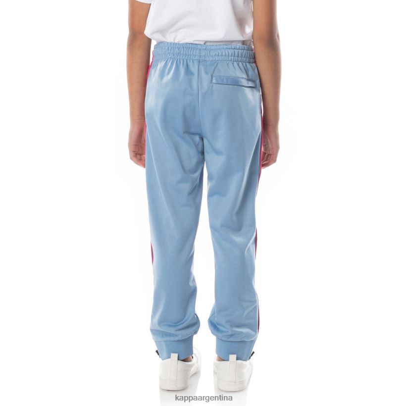 Kappa niños pantalones deportivos 222 banda rastoriazz para niños rosa azul claro 2FJJXV465