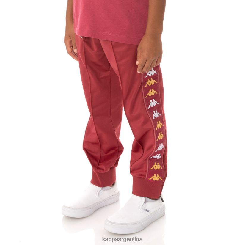 Kappa niños pantalones deportivos 222 banda rastoriazzin para niños borgoña 2FJJXV487