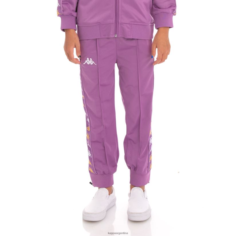 Kappa niños pantalones deportivos 222 banda rastoriazzin para niños lavanda violeta 2FJJXV482