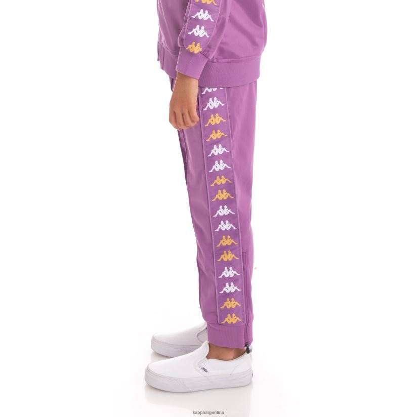 Kappa niños pantalones deportivos 222 banda rastoriazzin para niños lavanda violeta 2FJJXV482