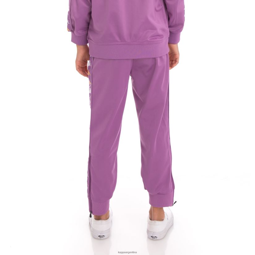 Kappa niños pantalones deportivos 222 banda rastoriazzin para niños lavanda violeta 2FJJXV482
