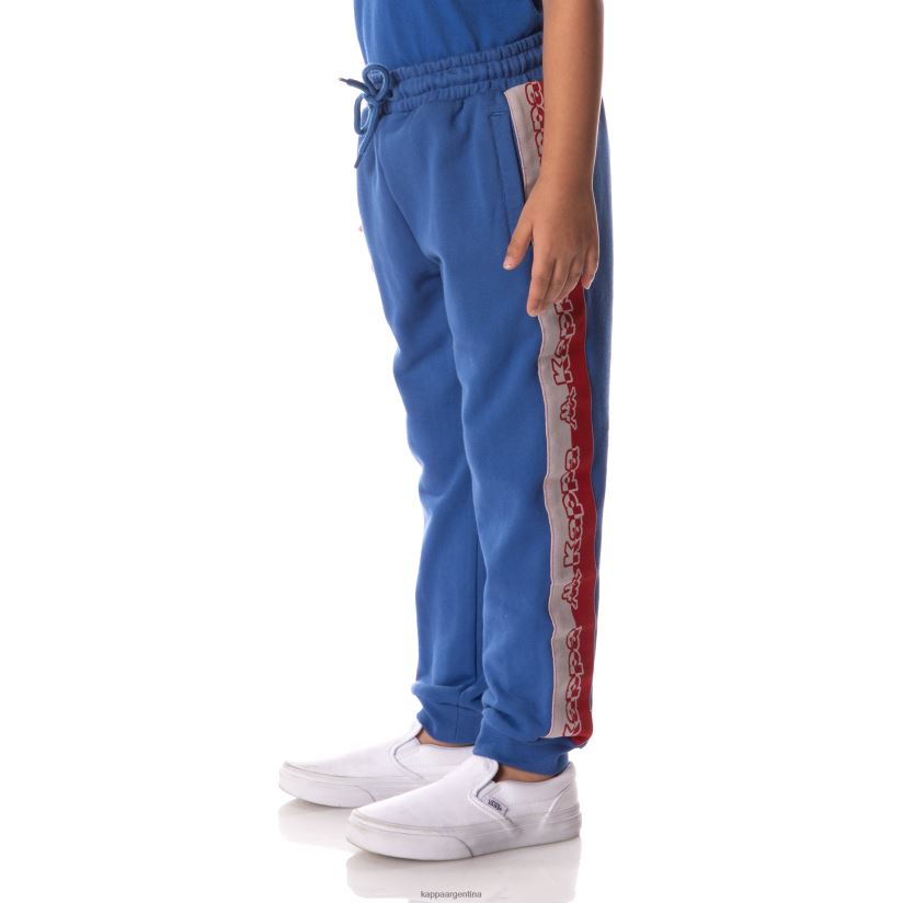Kappa niños pantalones de chándal danira con cinta del logo azul 2FJJXV576