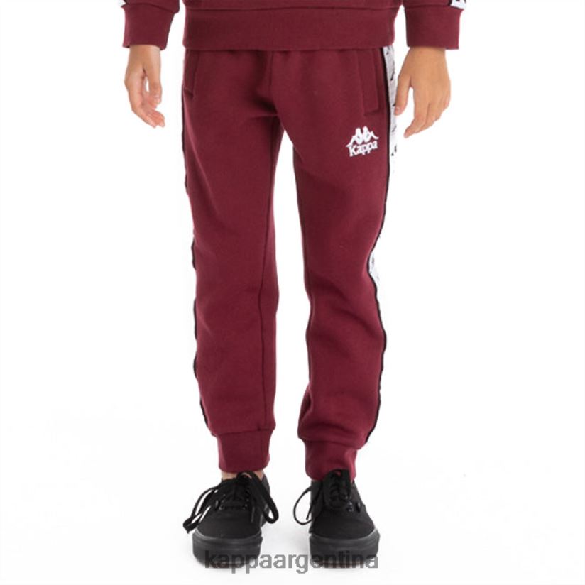 Kappa niños pantalones deportivos 222 banda alanz 2 niños naranja llama blanca 2FJJXV613