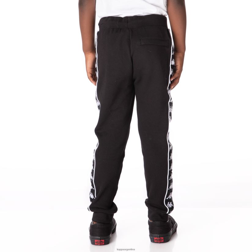 Kappa niños pantalones deportivos 222 banda alanz 2 niños negro 2FJJXV575