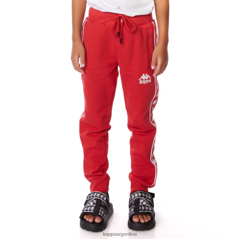 Kappa niños pantalones deportivos 222 banda alanz 2 niños rojo 2FJJXV574